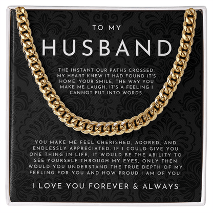 To My Husband (The Instant Our Paths Crossed)