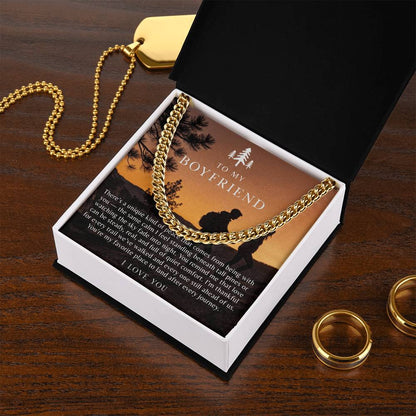 To My Boyfriend Necklace