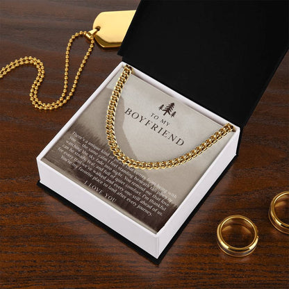 To My Boyfriend Necklace