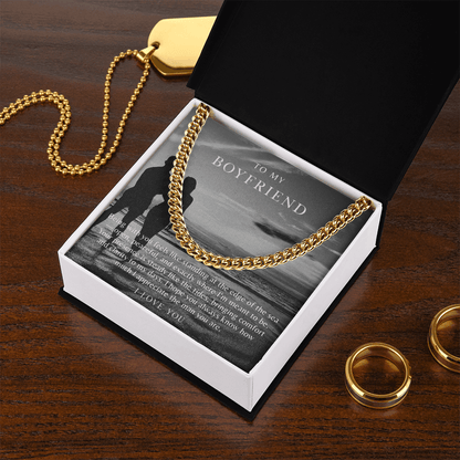 To My Boyfriend Necklace