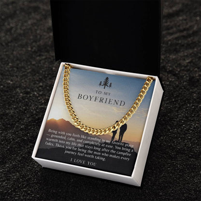 To My Boyfriend Necklace