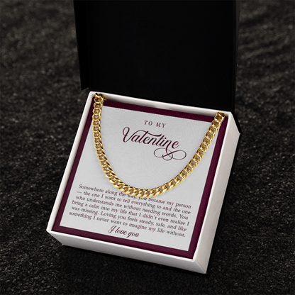 To My Valentine Necklace