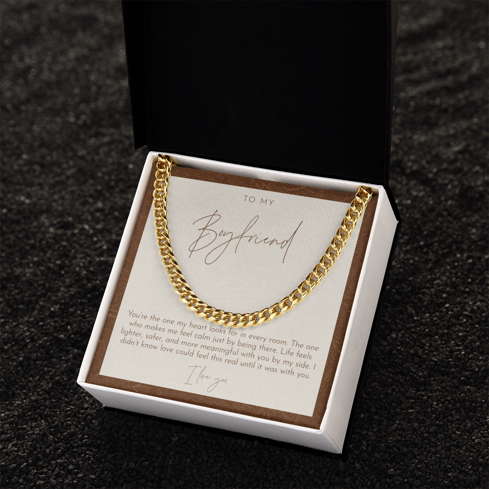 To My Boyfriend Necklace