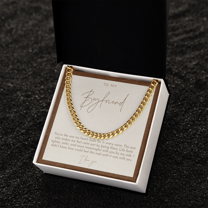 To My Boyfriend Necklace