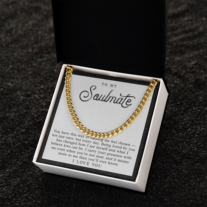 To My Soulmate Necklace