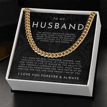 To My Husband (The Instant Our Paths Crossed)