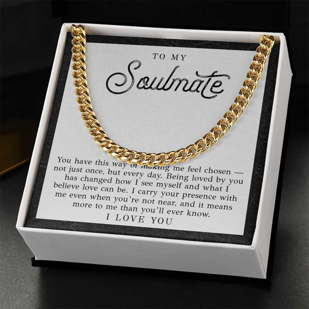 To My Soulmate Necklace