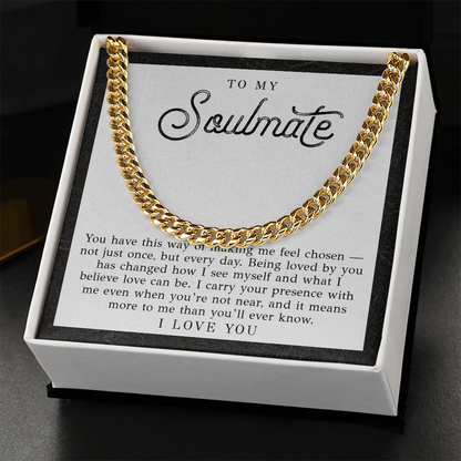 To My Soulmate Necklace