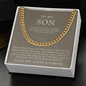 To My Son | I Closed My Eyes Taupe