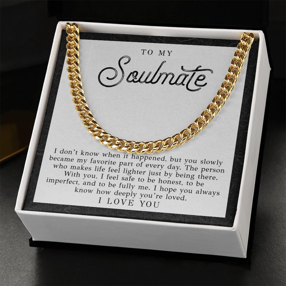 To My Soulmate Necklace