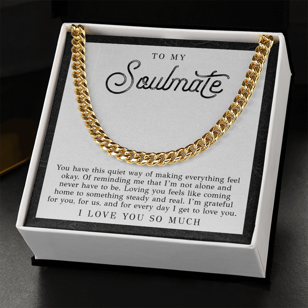 To My Soulmate Necklace