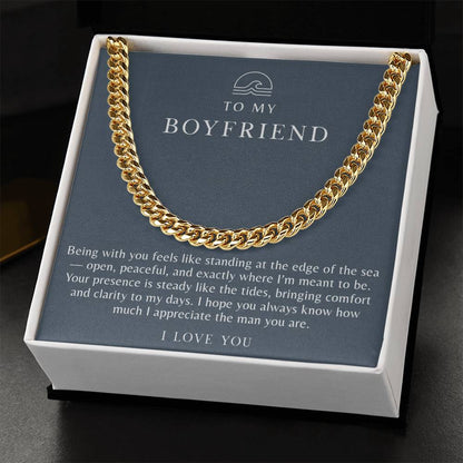 To My Boyfriend Necklace
