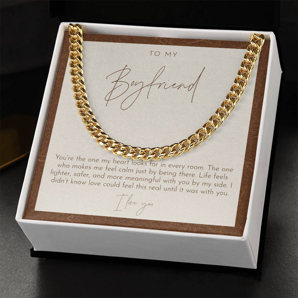 To My Boyfriend Necklace