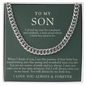 To My Son | I Closed My Eyes Forest Green