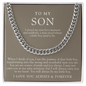 To My Son | I Closed My Eyes Taupe