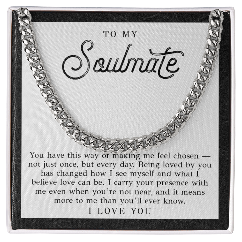 To My Soulmate Necklace