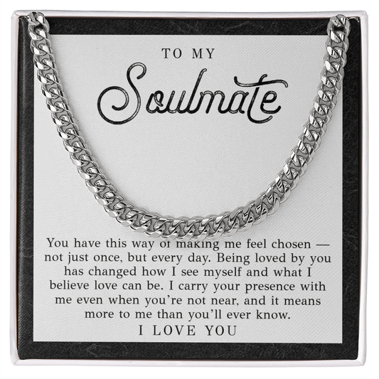 To My Soulmate Necklace