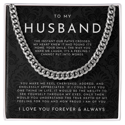 To My Husband (The Instant Our Paths Crossed)