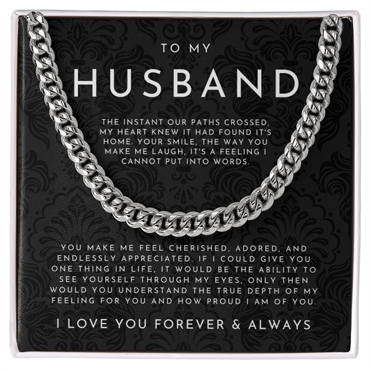 To My Husband (The Instant Our Paths Crossed)