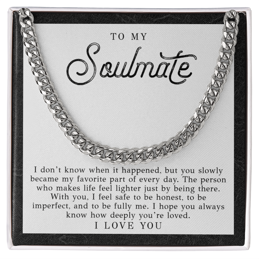 To My Soulmate Necklace