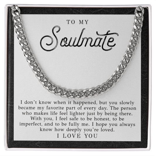 To My Soulmate Necklace