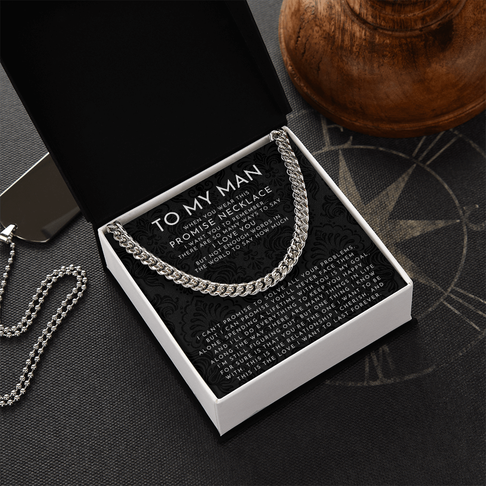 To My Man (When You Wear This Promise Necklace)