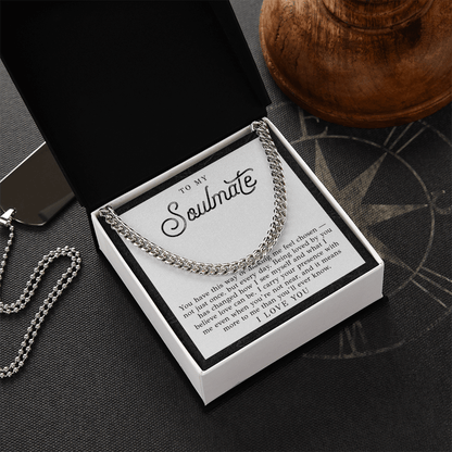 To My Soulmate Necklace