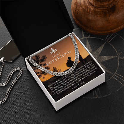 To My Boyfriend Necklace