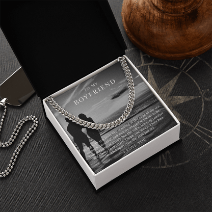 To My Boyfriend Necklace
