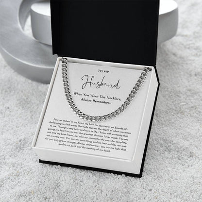 Husband Necklace | Heartfelt