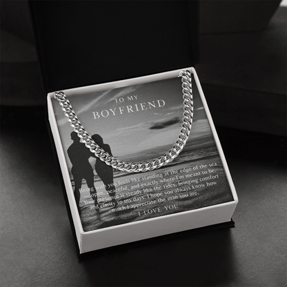 To My Boyfriend Necklace