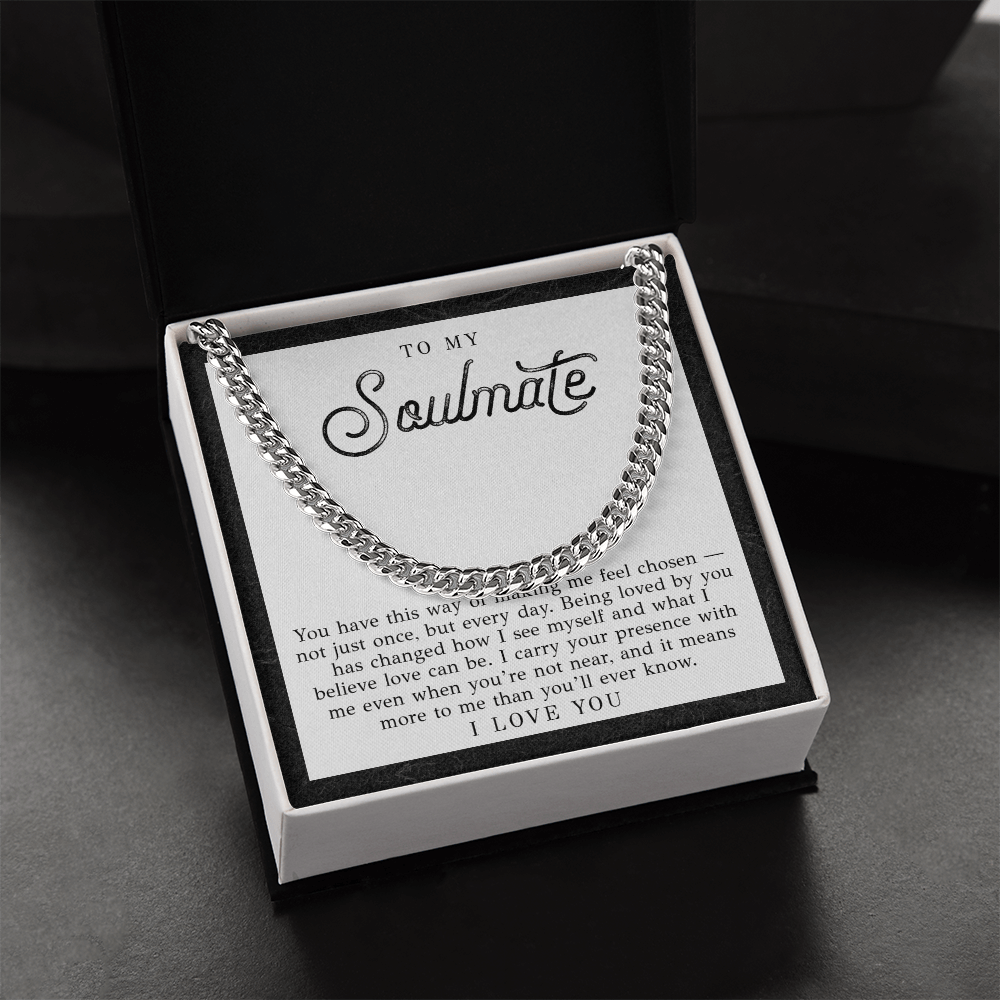 To My Soulmate Necklace