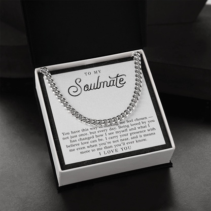 To My Soulmate Necklace