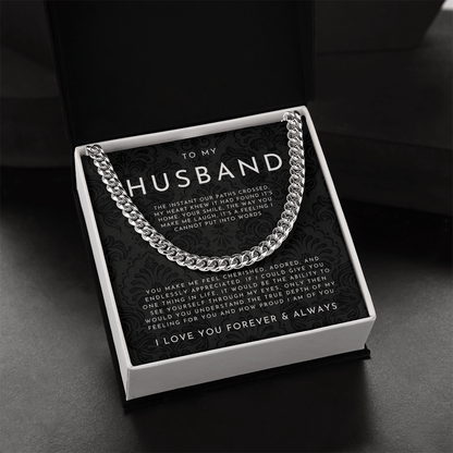 To My Husband (The Instant Our Paths Crossed)