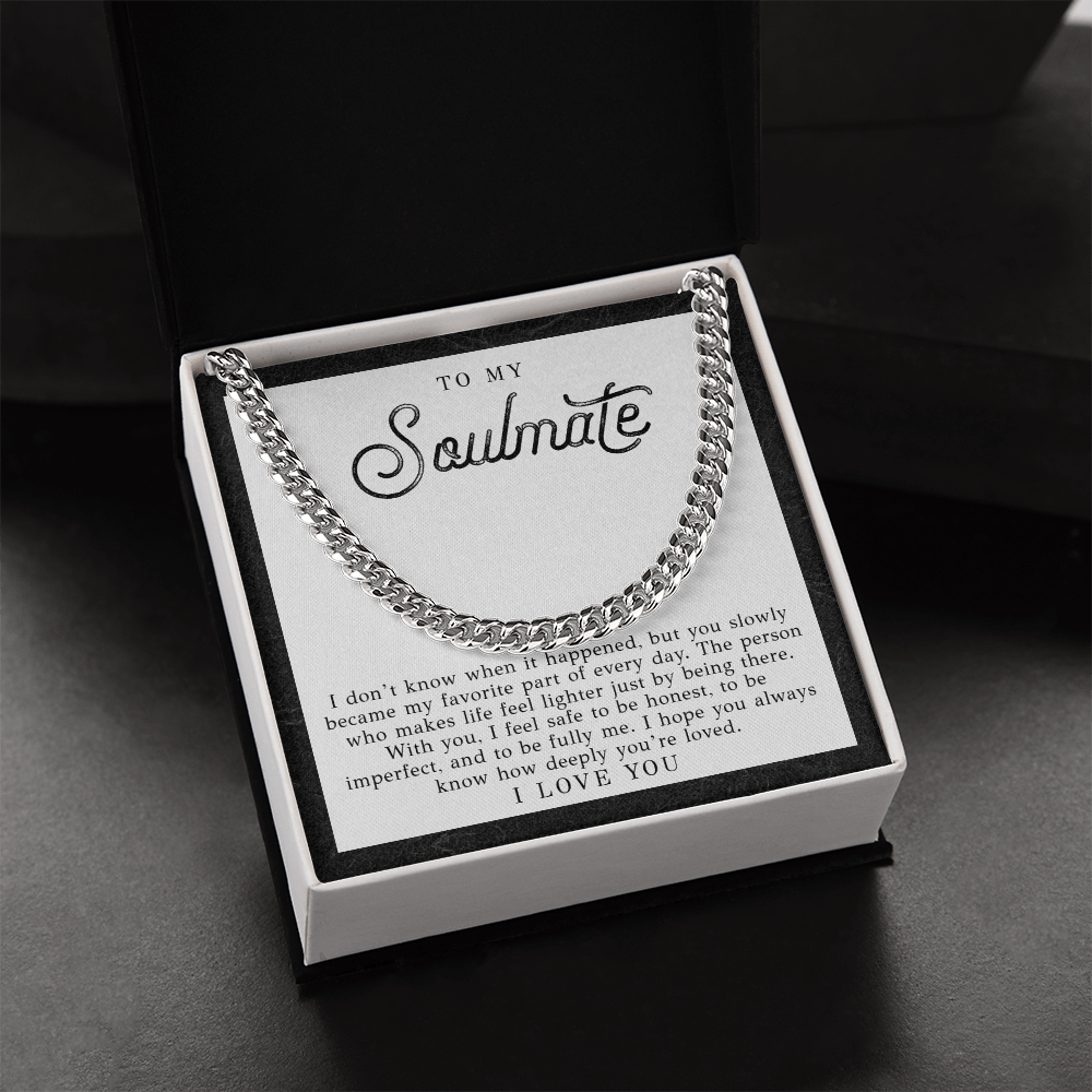 To My Soulmate Necklace
