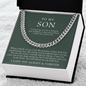 To My Son | I Closed My Eyes Forest Green
