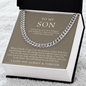 To My Son | I Closed My Eyes Taupe