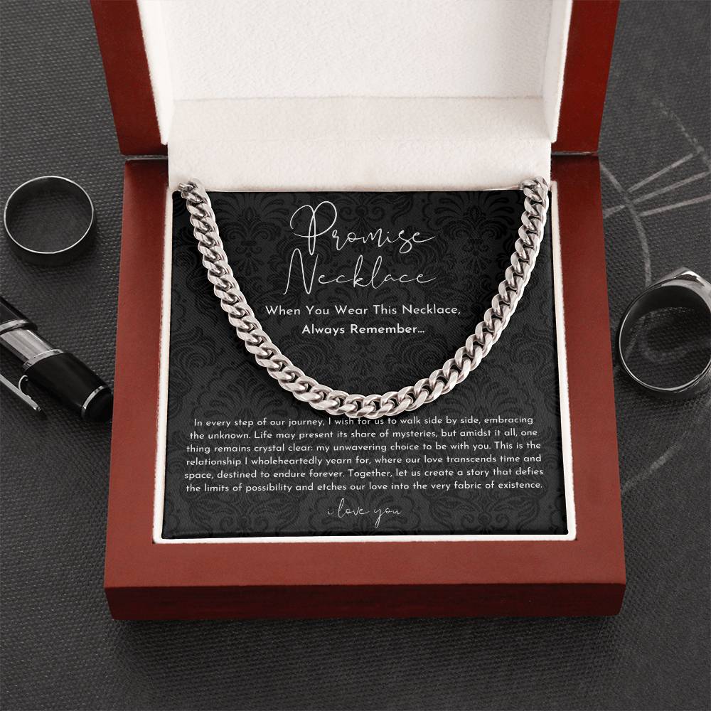 Promise Necklace For Him Gift