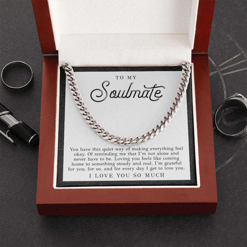 To My Soulmate Necklace