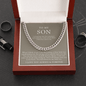 To My Son | I Closed My Eyes Taupe