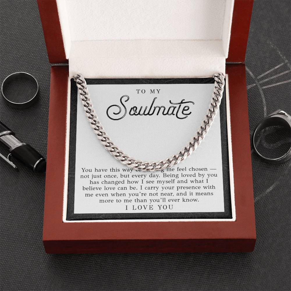 To My Soulmate Necklace