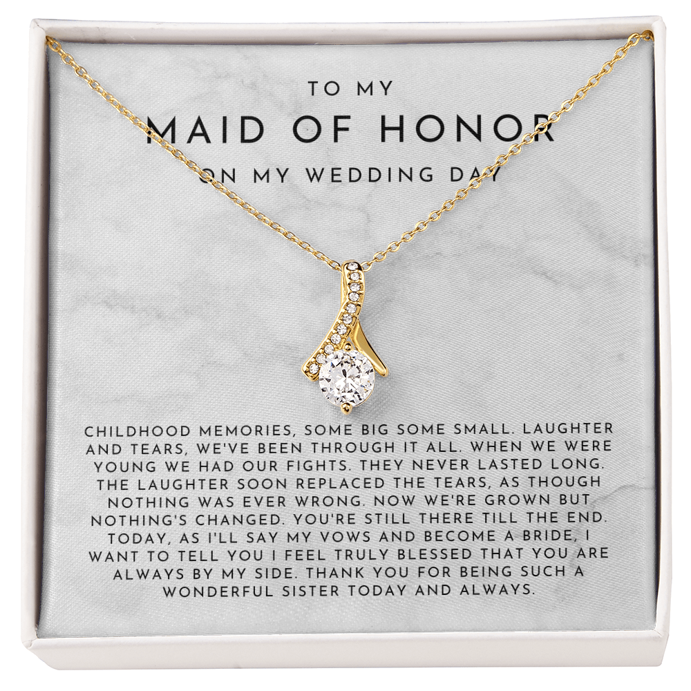 Sister Maid Of Honor Gift