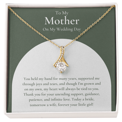 Mother Of The Bride Gift, Wedding Necklace For Mom