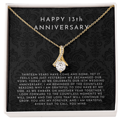 13 Year Anniversary Gift, 13th Anniversary Gift For Wife