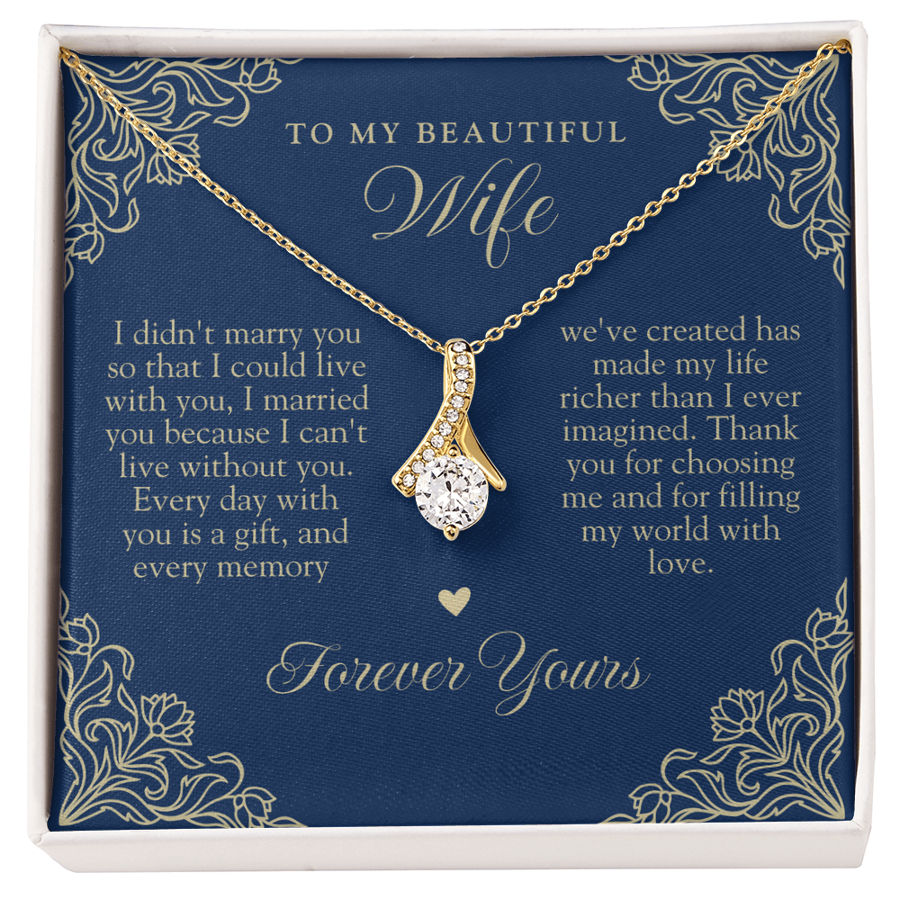 To My Wife | Can't Live Without You