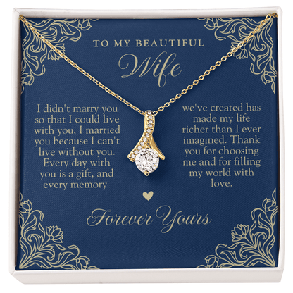 To My Wife | Can't Live Without You