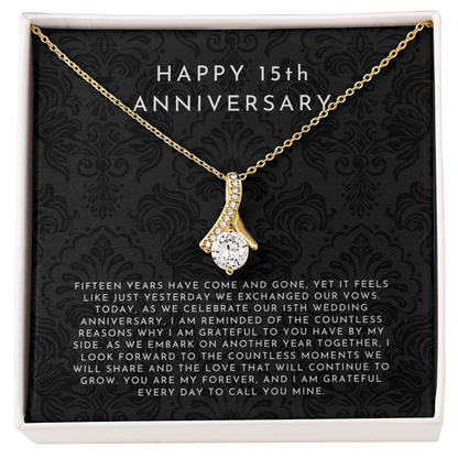 15 Year Anniversary Gift, 15th Anniversary Gift For Wife