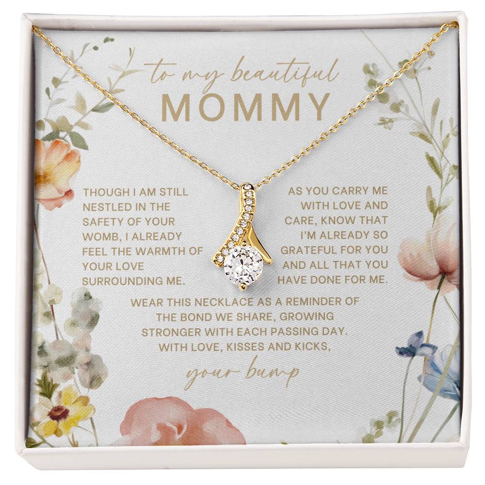 Wildflower Wreath From the Bump Mom Necklace