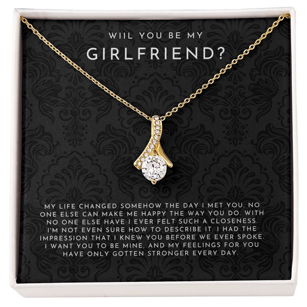 Will You Be My Girlfriend Necklace