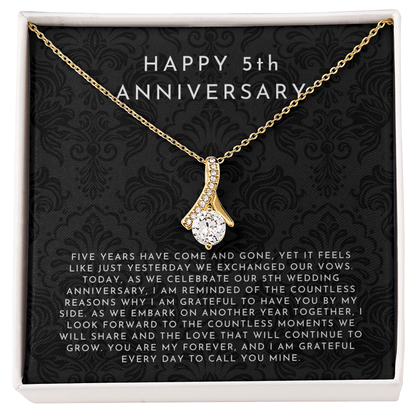 5 Year Anniversary Gift, 5th Anniversary Gift For Wife